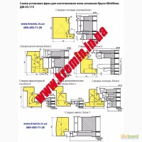 Фрезы для изготовления Евроокон, производство комплектов фрез для Евроокна