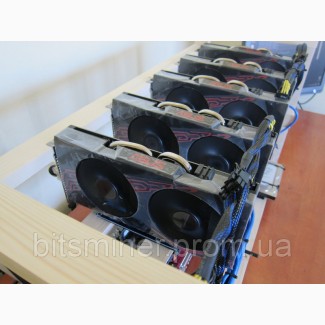 Майнинг ферма ASUS EXPEDITION RX470 4GB на 6 карт