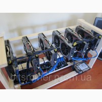 Майнинг ферма ASUS EXPEDITION RX470 4GB на 6 карт