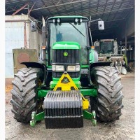 Трактор колісний John Deere 6920S з оборотним плугом Lemken EurOpal 7