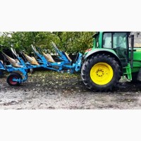 Трактор колісний John Deere 6920S з оборотним плугом Lemken EurOpal 7