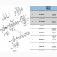 VAG 026105101 3, Коленвал Фольксваген, Ауди, 1.6 бензин, оригинал