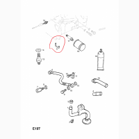 GM 97027771, Маслофорсунка блока Опель Astra, Vectra 1.7 TD, X17DT