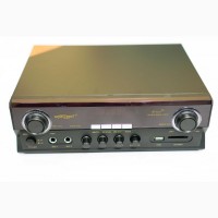 Усилитель Konzert KCS-202 - Bluetooth, USB, SD, FM, MP3! Караоке 2х канальный