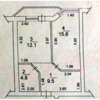 Продаж 1-к квартира Фастівський, Чабани, 59000 $