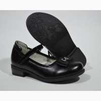 Туфли для девочки BG арт.2817-49 black с 28-33 р