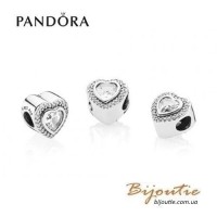 PANDORA шарм ― сияющая любовь #797608CZ