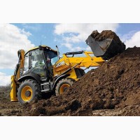 Услуги аренда экскаватора – погрузчика JCB 3cx, TEREX + гидромолот