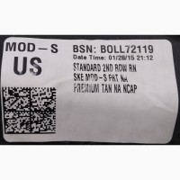 Подушка сиденья 2-го ряда левая PREM TAN Tesla model S, model S REST 100640