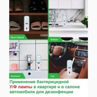 Дезинфицирующая, бактерицидная, ультрафиолетовая лампа AHealth AH