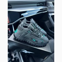 Reebok Zig Kinetica Edge Gray Mint кроссовки мужские 41, 42, 43, 44, 45, 46