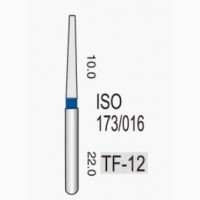 Стоматологические алмазные фрезы боры TF-12 ApogeyDental 5 шт/уп в мягкой упаковке