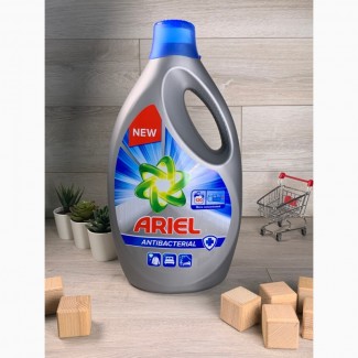 Гель для стирки duopack универсальный Ariel antibacterial 6, 000 мл. 120 стирок Италия в860